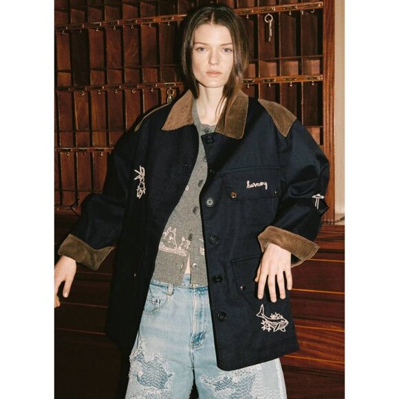 Sea New York Auth NWOT Casual Clyde Barn Jacket - Picture 2 of 15